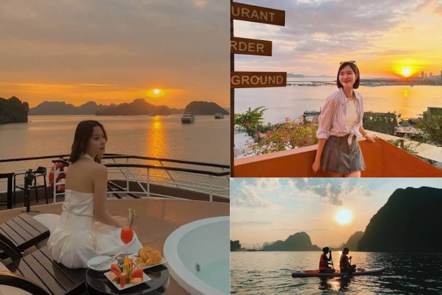 Découvrir le coucher de soleil sur la baie d’Halong depuis les plus beaux points de vue