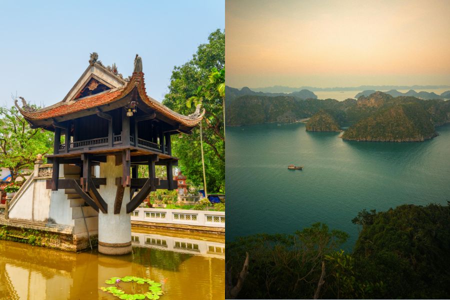 Jour 1 à 3 : Hanoï et la baie d’Ha Long