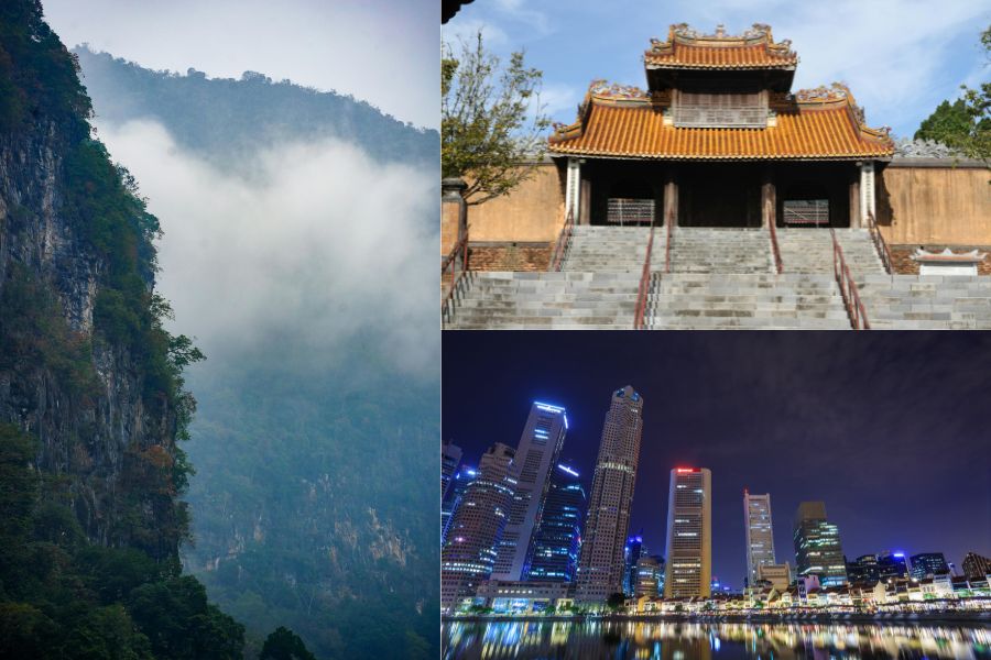 Nord - Centre - Sud : Trois nuances d'un itinéraire unifié