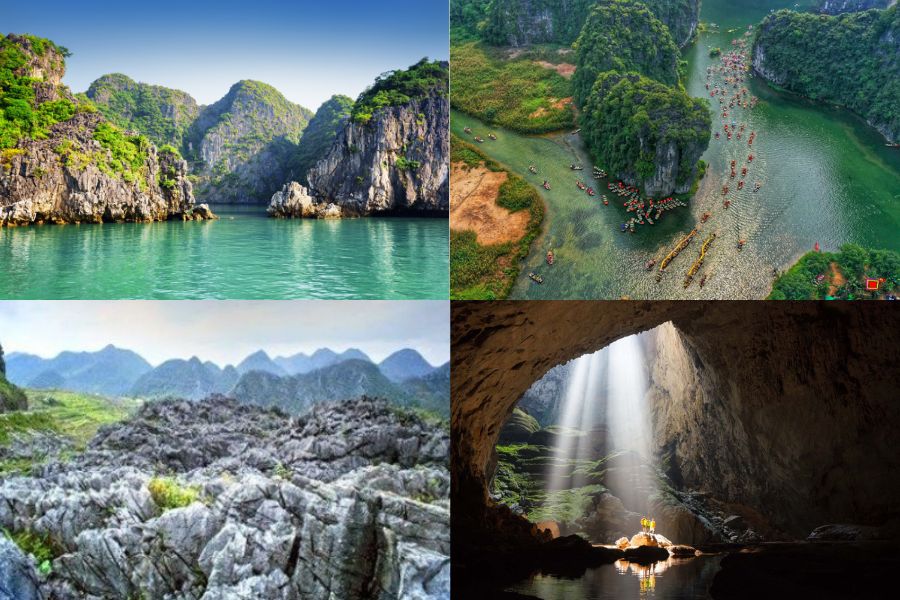 Paysage du Vietnam à travers ses célèbres merveilles naturelles