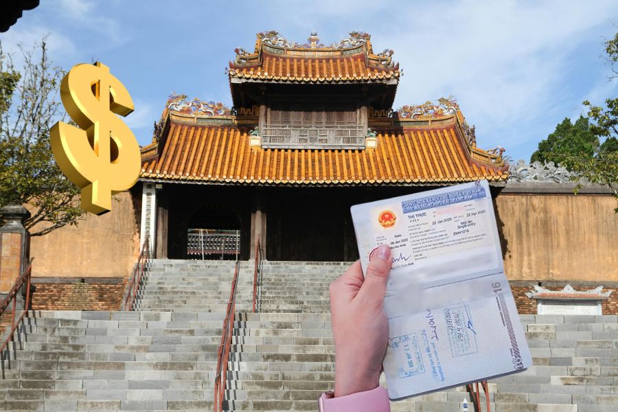 Prix visa pour le vietnam lors d’une demande auprès de l’ambassade 
