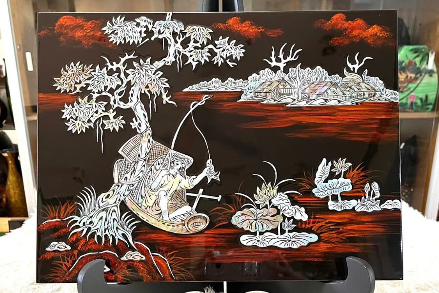 Tableau laque vietnam : une expression artistique d’une beauté intemporelle
